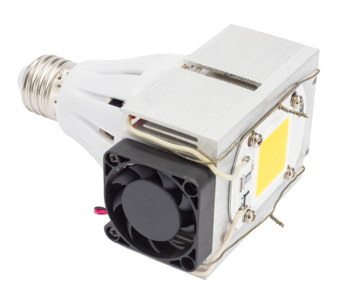 LED heatsinks optics holders connectors