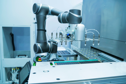 Mechanical Robot arm production