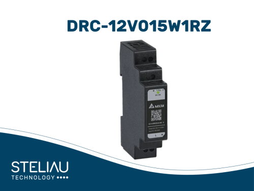 Image of a 1-block delta DIN rail power supply (15W)