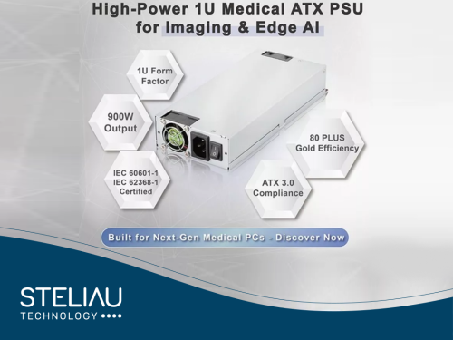 Product image 900W Medical ATX Power supply built to meet the challenges of AI in Healthcare