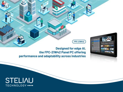 Product image FPC-21W42 Industrial Panel PC EDGE COMPUTER with INDUSTRIAL MONITOR, INDUSTRIAL CONNECTORS, OPEN FRAME and advanced industrial electronics.