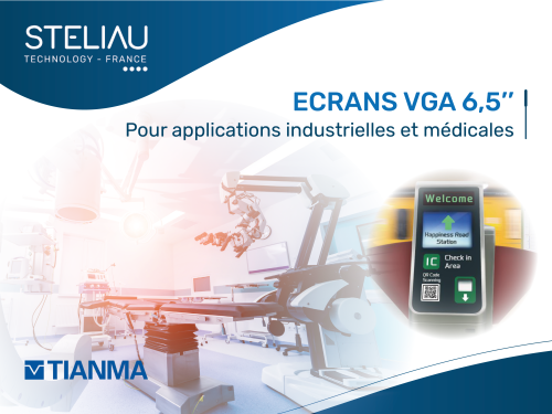 Gamme d'écrans VGA 6,5 pouces Tianma
